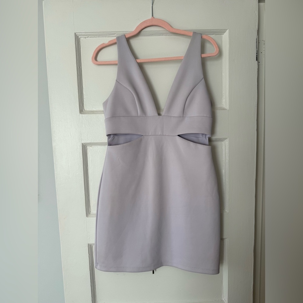 Topshop Lavender Mini Dress